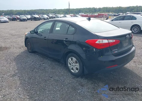 2016 Kia Forte Lx из США, поврежденный, VIN KNAFK4A64G5514118